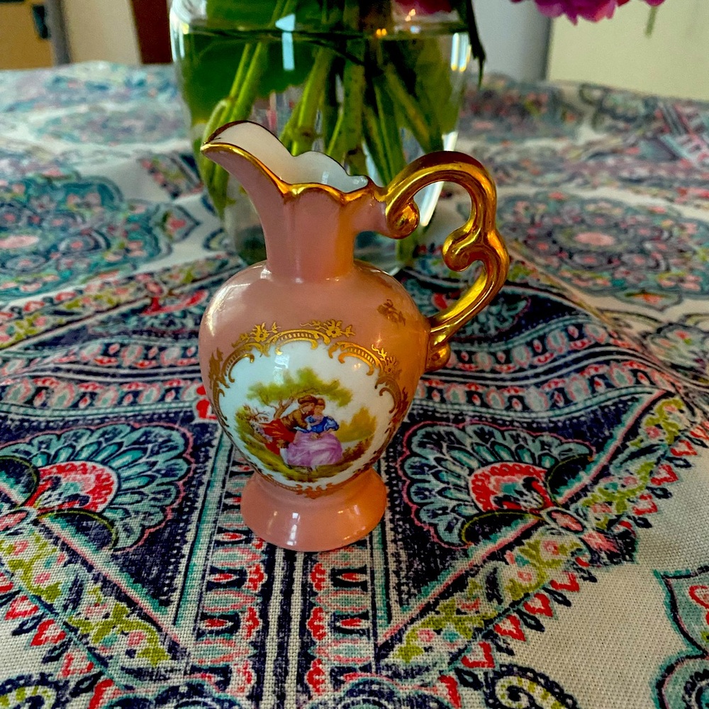 3 inch Limoges Pitcher